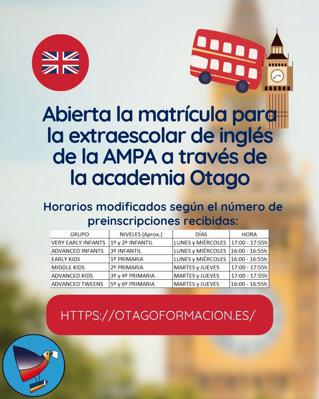 EXTRAESCOLAR INGLÉS