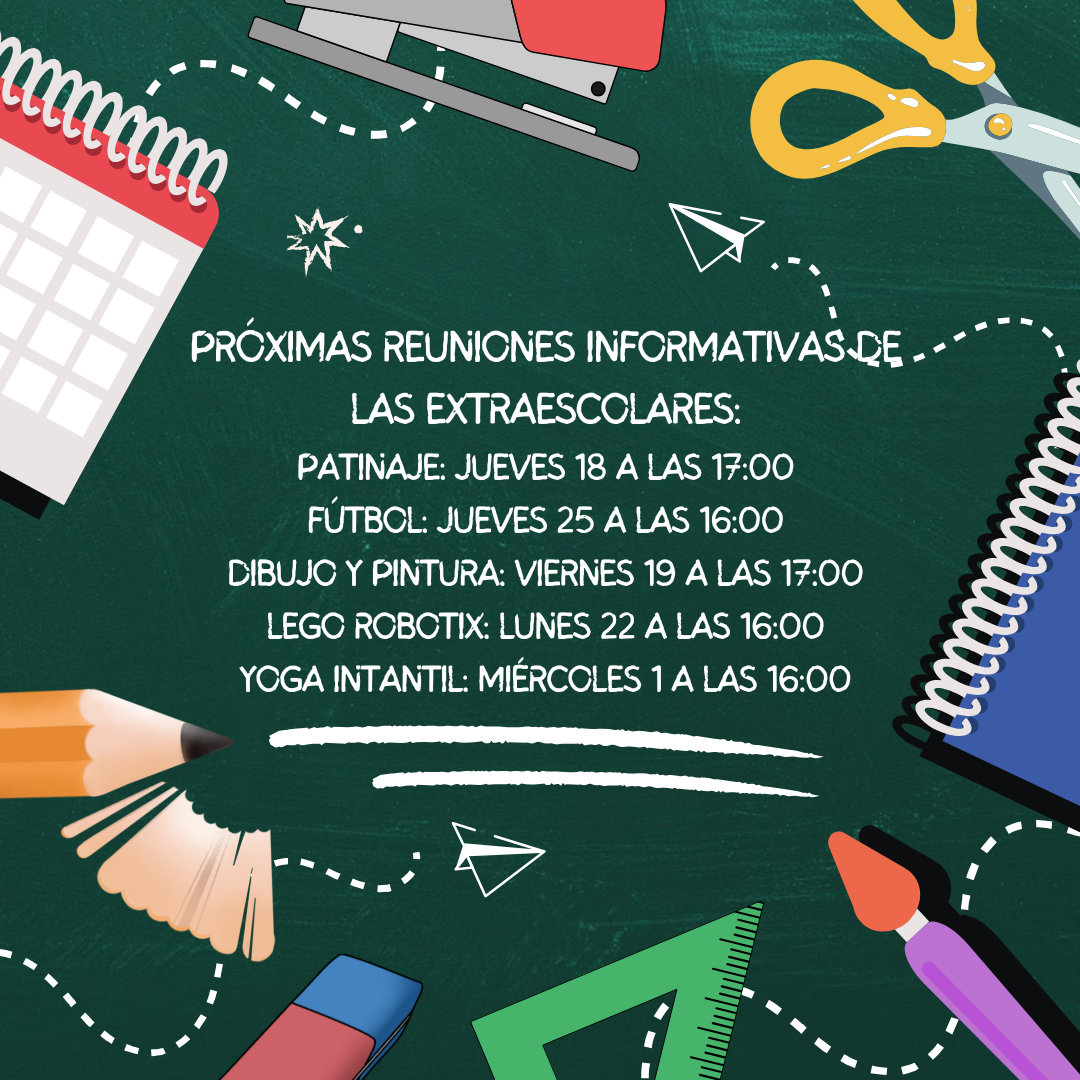 REUNIONES EXTRAESCOLARES